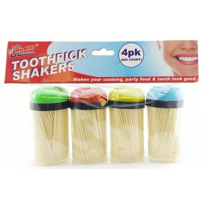 TOOTHPICK SHAKERS 4 PACK
